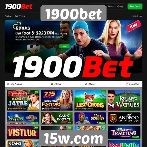 Avaliação das opções de jogos no 1900bet